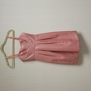 BCBG Maxazaria women's peach spaghetti strap dress sz 0